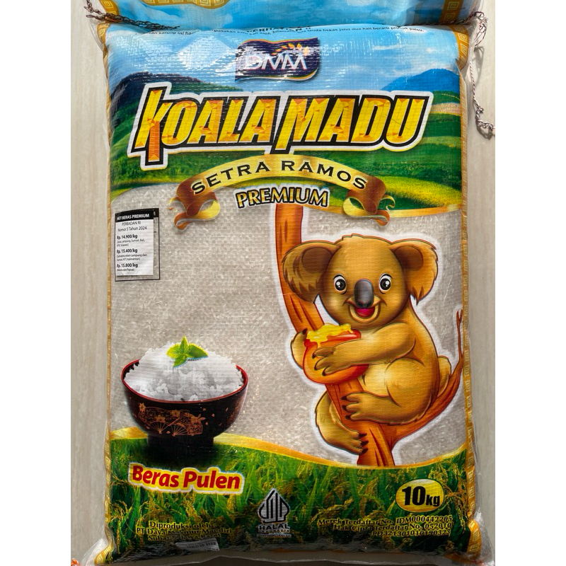 

Beras Koala Setra Ramos Premium 10kg