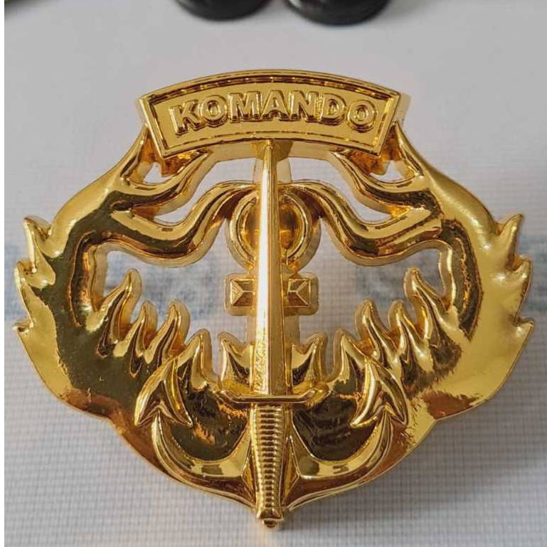 Wing KOMANDO | Brevet Kualitas Premium | Brevet TNI/Pin