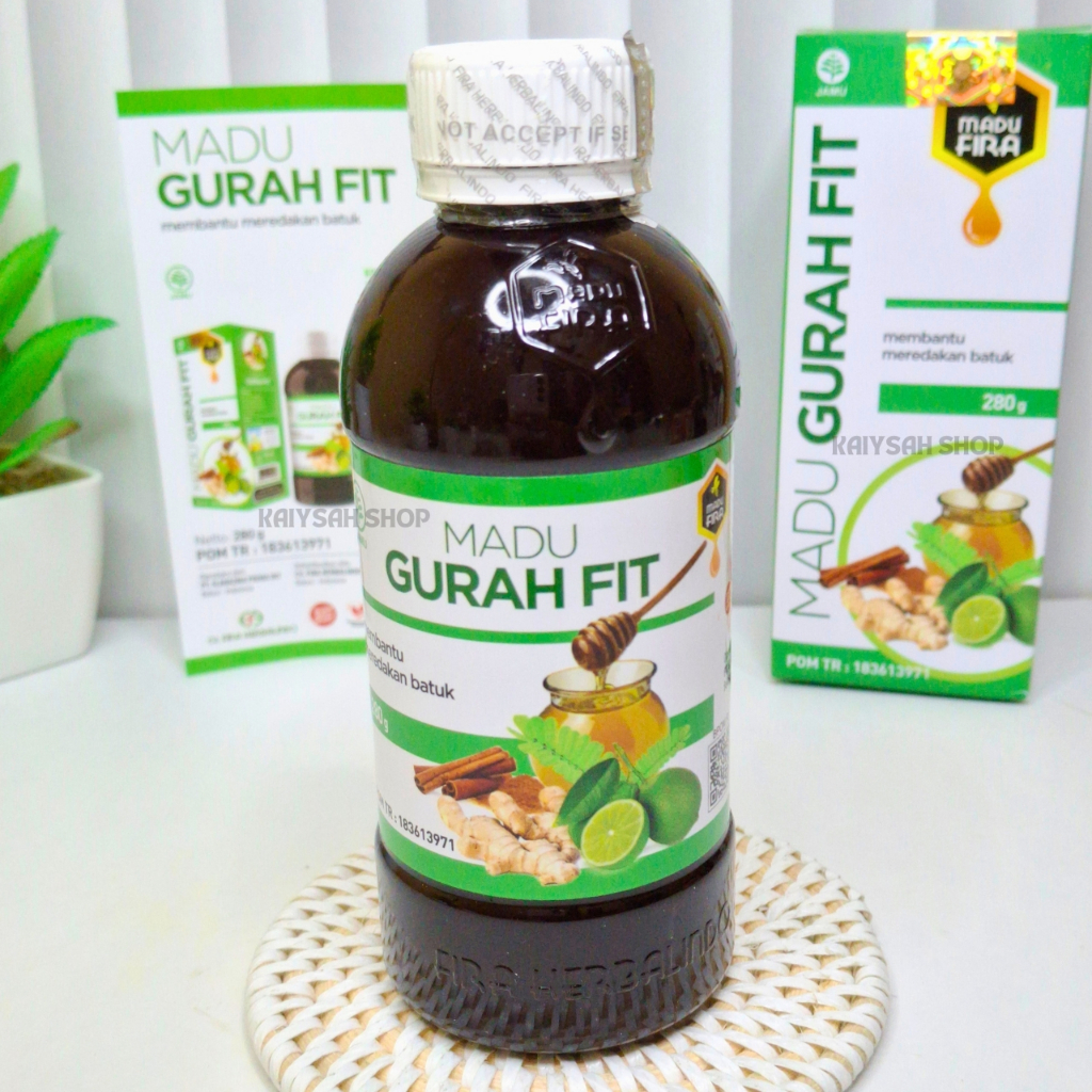 Obat Sesak Napas Asma Alami - Madu Gurah Fit Herbal Legakan Pernapasan Ampuh