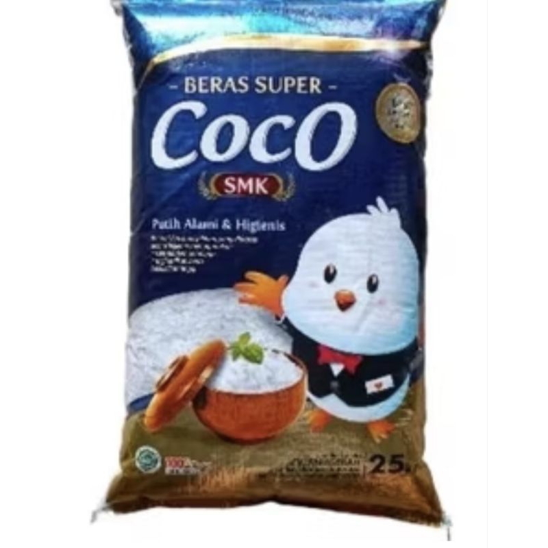 

Beras Coco 25 Kg - Bagus, harum banyak yg bilang ini enak ya kak (satu pabrik dgn pelikan)