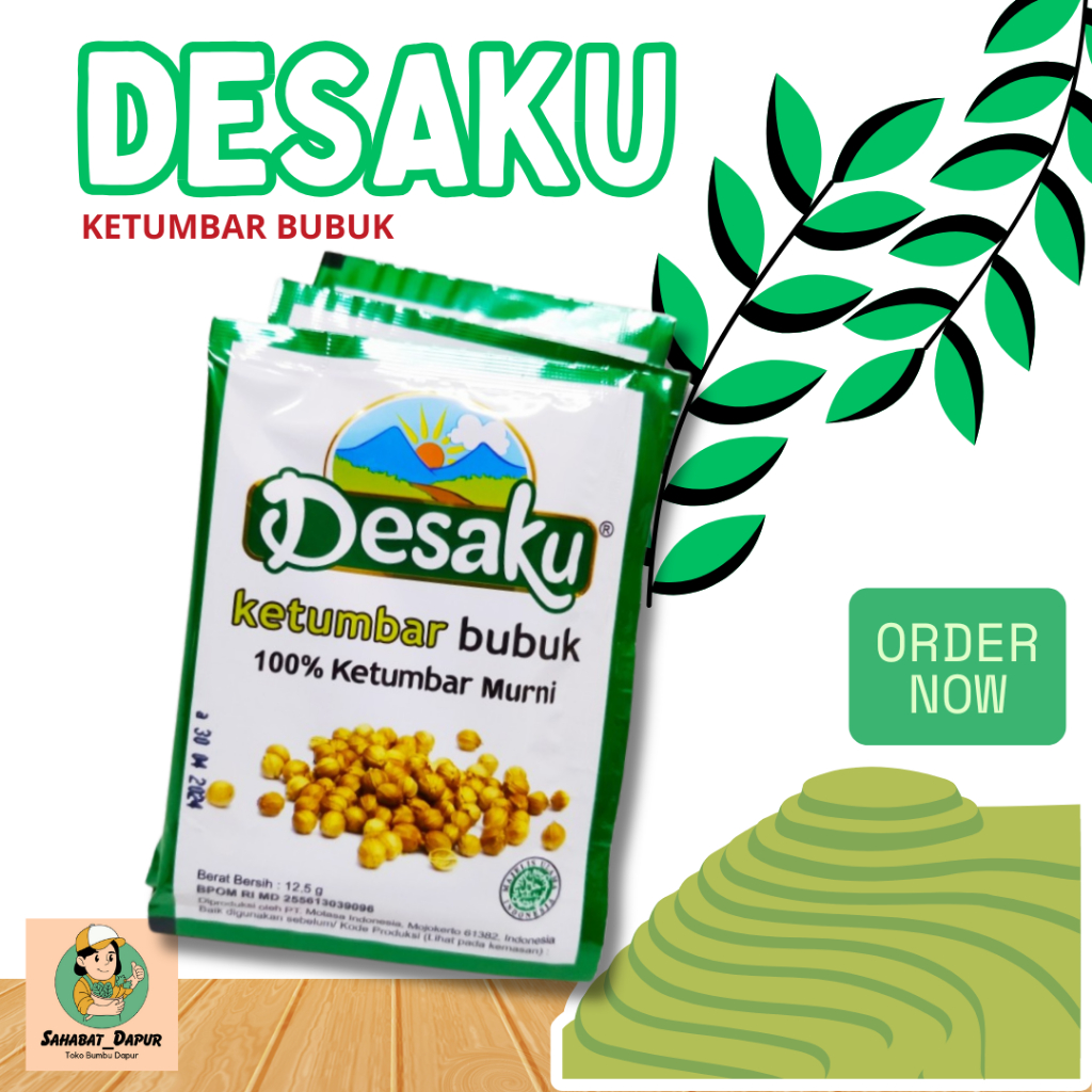 

Desaku ketumbar bubuk 15gr