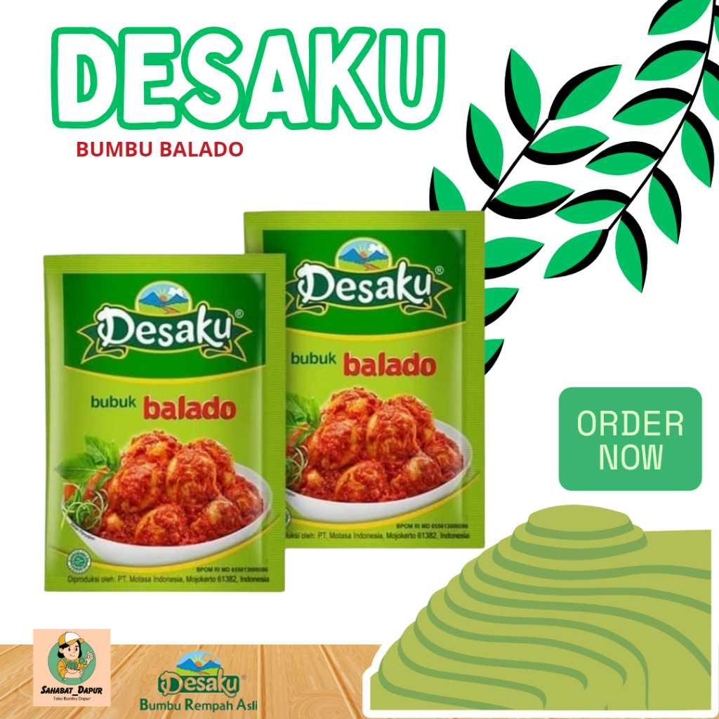 

Desaku Balado Bumbu Telur Pedas