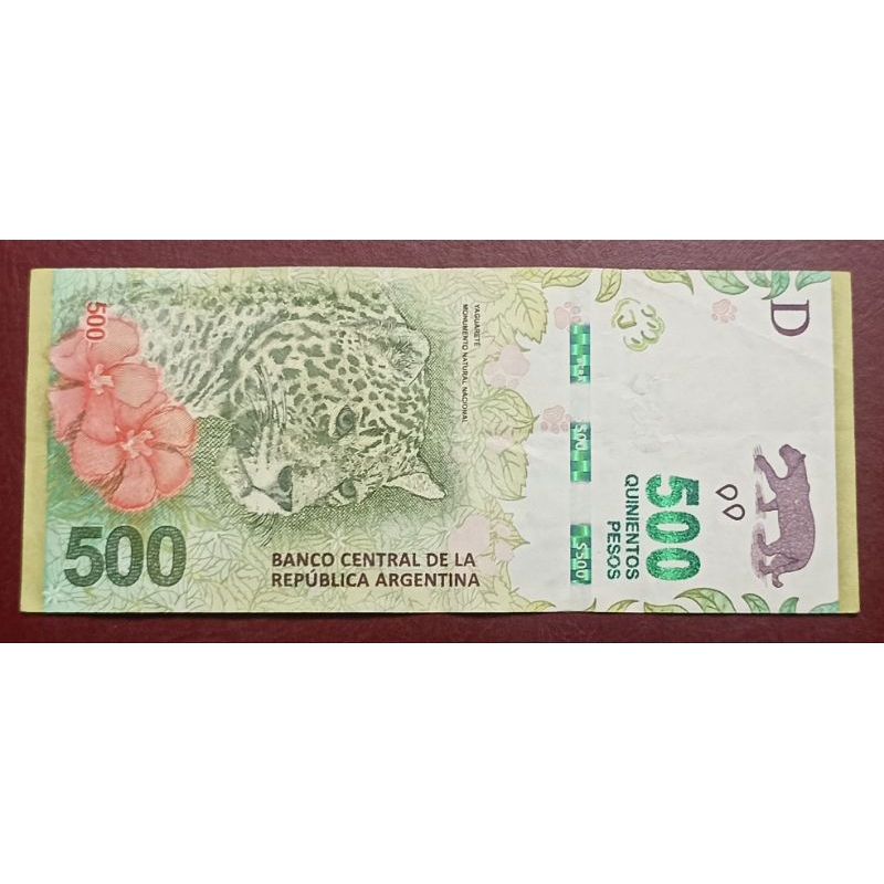 UANG ARGENTINA 500 PESOS