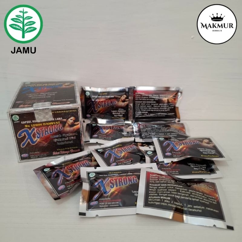 XStrong Kapsul Kuat dan Tahan Lama Pria Original
