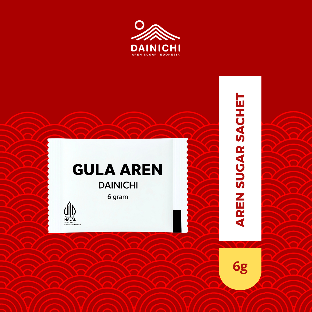 

DAINICHI Gula aren bubuk 6 gram / Sachet Aren
