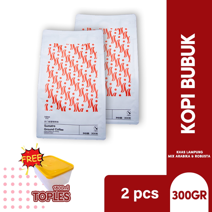 

Kopi Bubuk Asli Sumatera 300gr - Isi 2