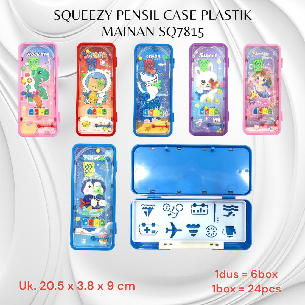

TEMPAT PENSIL / PENSIL CASE PLASTIK MAINAN + PASSWORD SQ-7815
