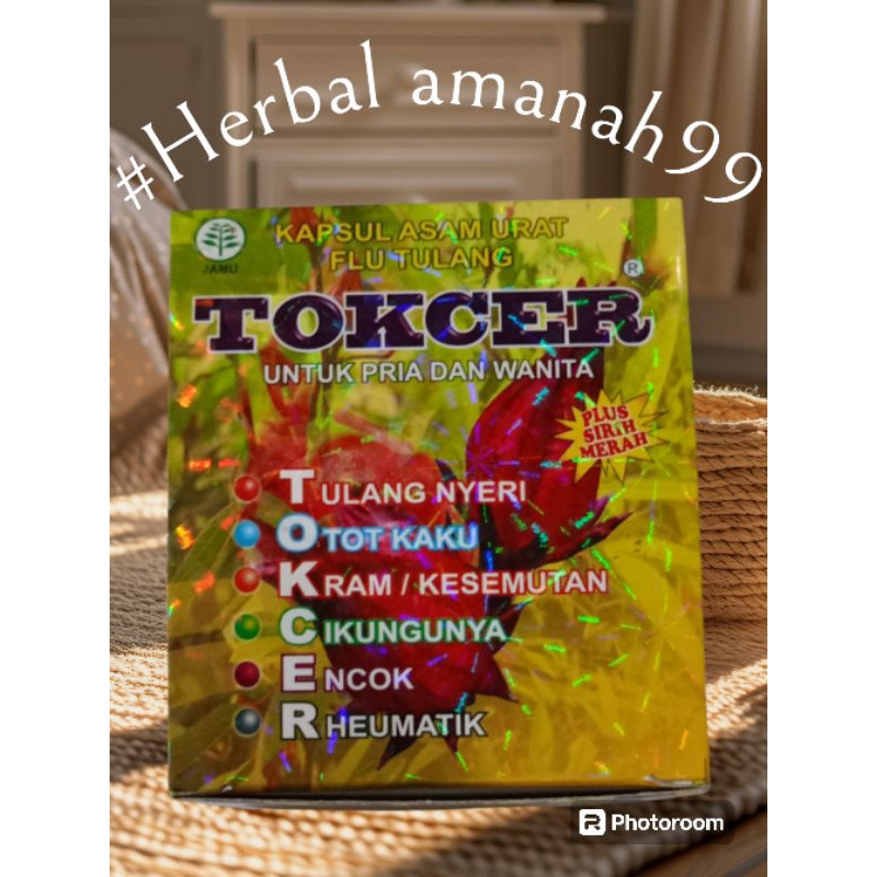 Tokcer kapsul asam urat