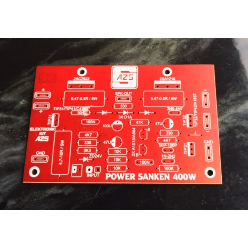 PCB Power Amplifier SANKEN 400W SAFARI Mono AZS