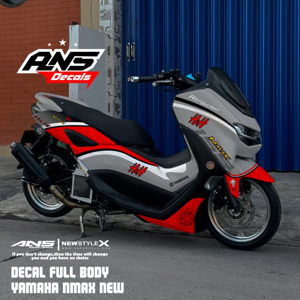 Stiker Full Blok NMAX 2020-2022- Stiker NMAX Full BodyDecal NMAX 2020 2021 2022 New