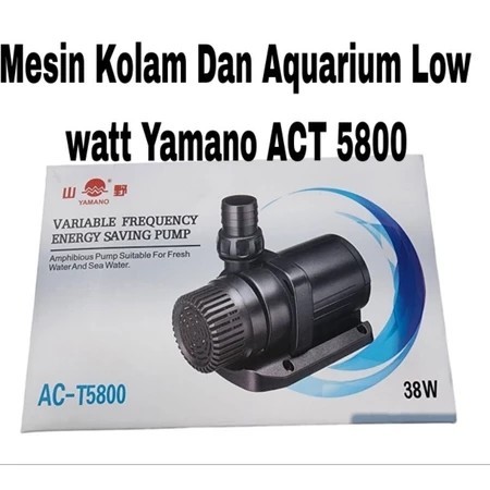 YAMANO ACT 5800 Pompa Air Celup Pompa Kolam Hidroponik Pompa Low Watt