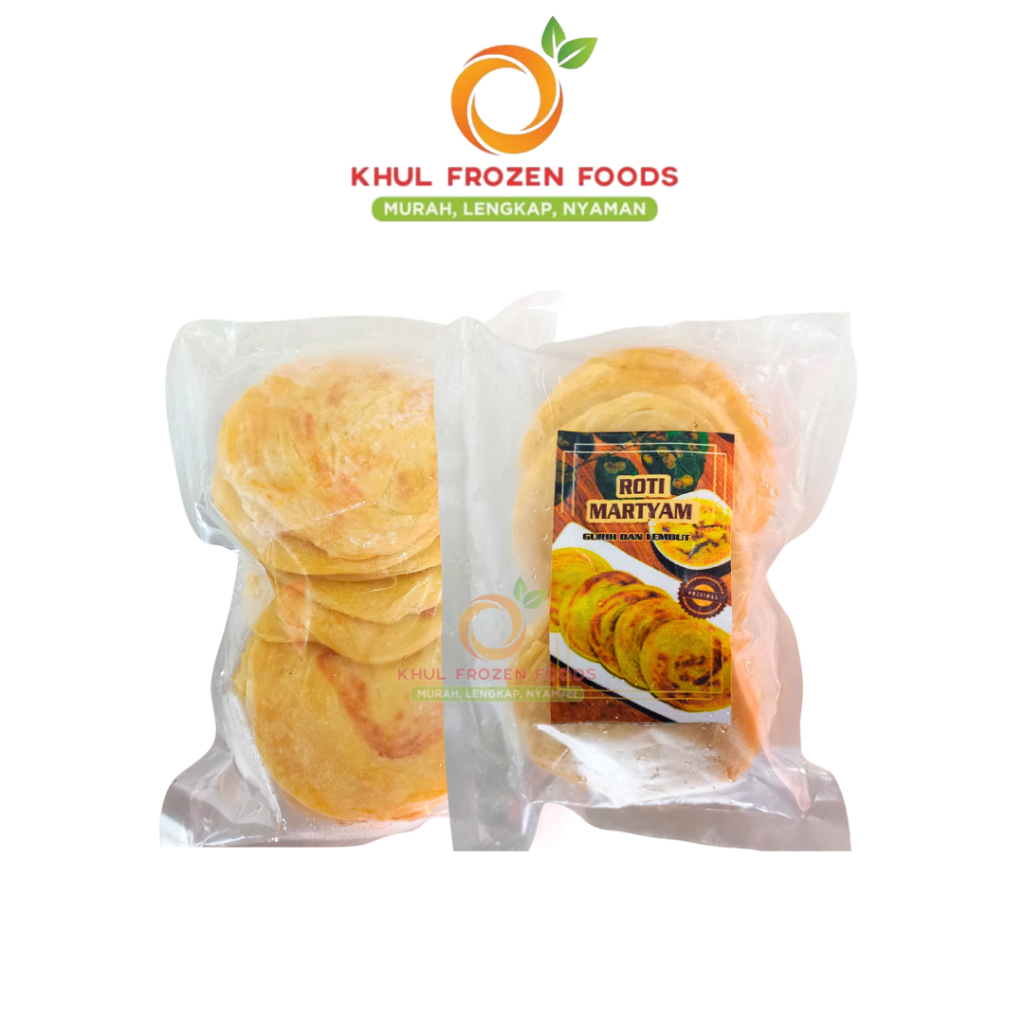 

Roti Maryam isi 10 385gr / Roti maryam frozen / Roti maryam / Roti / Roti frozen / Roti Canai