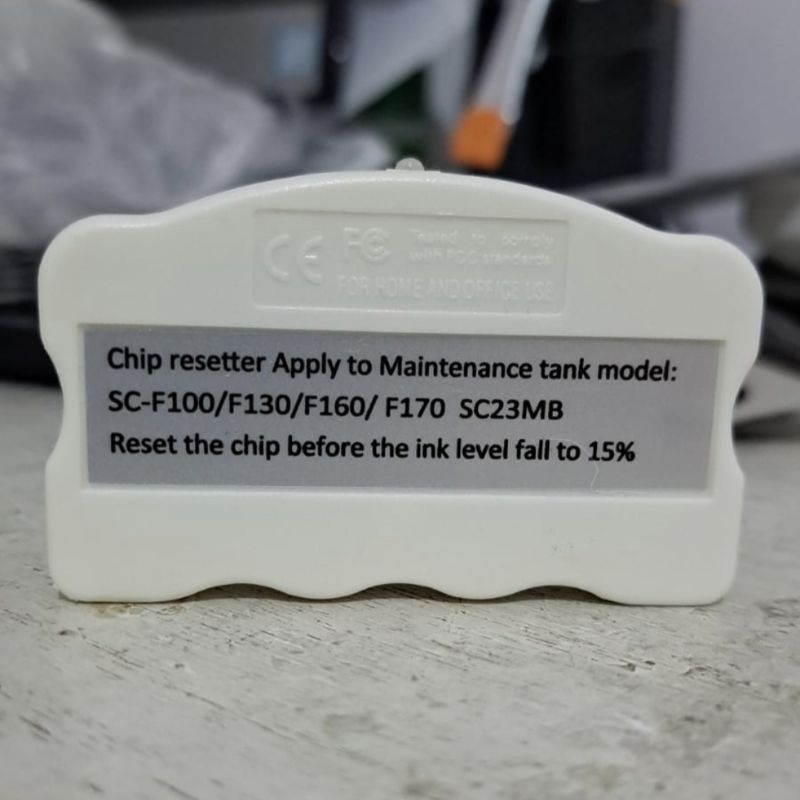 Chip Resetter Epson SC-F100/F130/F160/F170