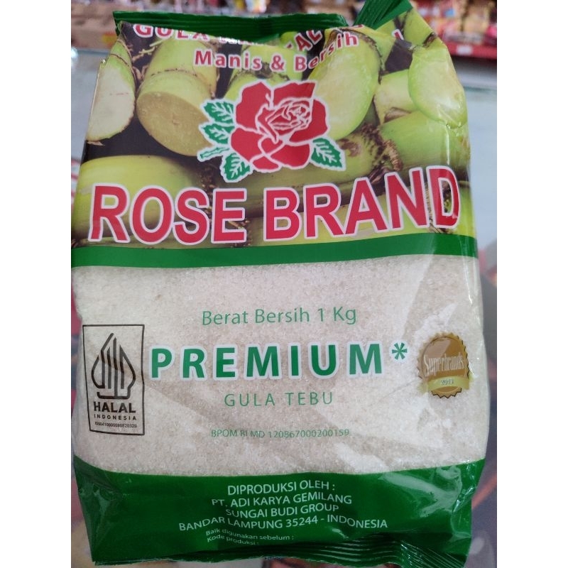 

Gula Rose Brand 1kg 10pcs