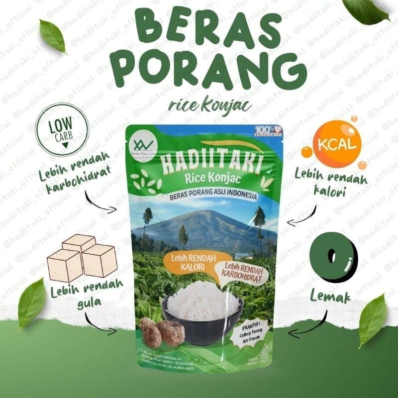

HADIITAKI RICE KONJAC