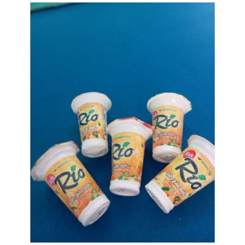 ring gelas bekas | cup bekas teh rio teh gelas ale ale | untuk tugas sekolah prakarya | higienis dan