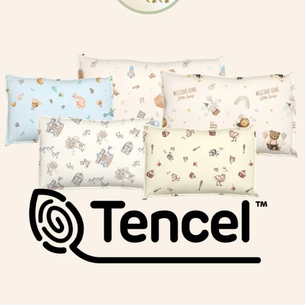 Kuma Kuma Tencel  BANTAL Bayi Series Bantal Bayi KumaKuma 1 Pcs / Bantal Bayi Anak Premium Anti Bakt