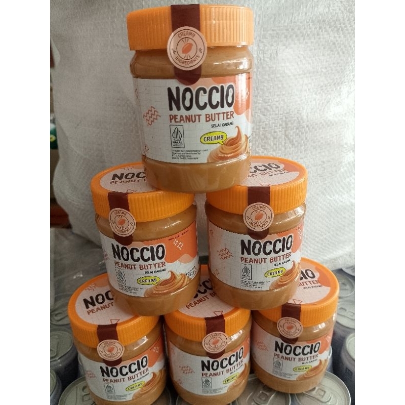

Noccio Peanut butter 340gr Creamy selai kacang premium