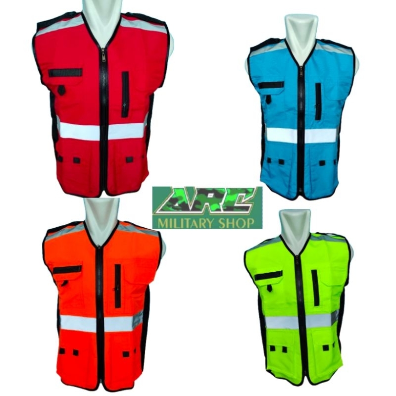 Rompi proyek/Rompi lapangan/Rompi tambang/Rompi taslan