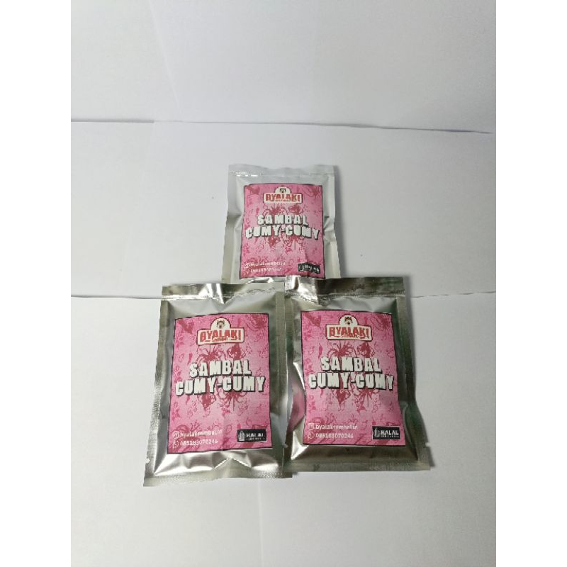 

byalak sambal cumi/kemasankecil
