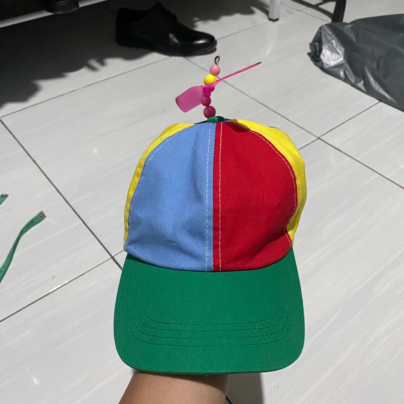 Topi Lucu With Baling baling