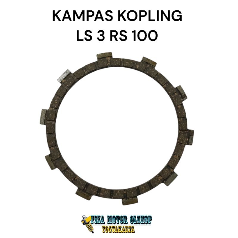 Kampas Kopling LS 3 RS 100 LS3 RS100 Kampas LS 3 RS 100 LS3 RS100