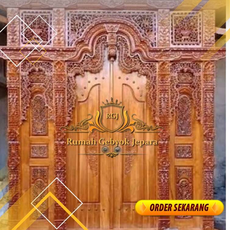 Pintu Ukir Jati Jepara | Gebyok Pintu Ukir Jati Jepara | Pintu Gebyok Jepara