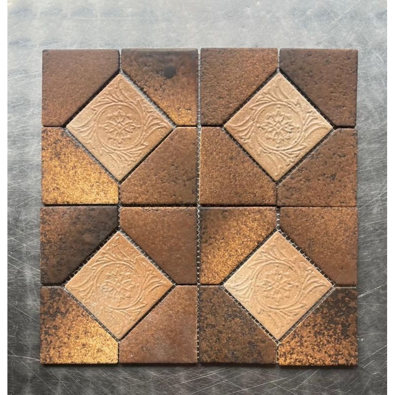 Mosaic Brown Mosaic Interior Wall | mosaic Kitchenset