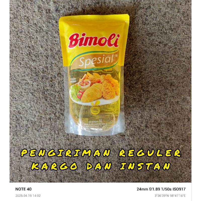 

BIMOLI SPESIAL ~ MINYAK GORENG 1 LITER