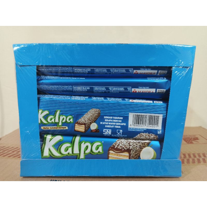 

Kalpa Wafer Kelapa Coklat Box Isi 12