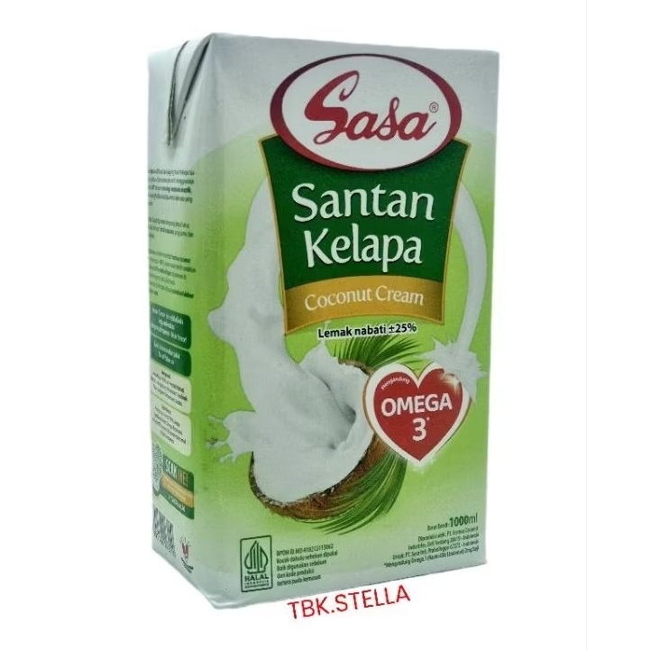 

SANTAN KELAPA SASA 1 LITER / SANTAN CAIR