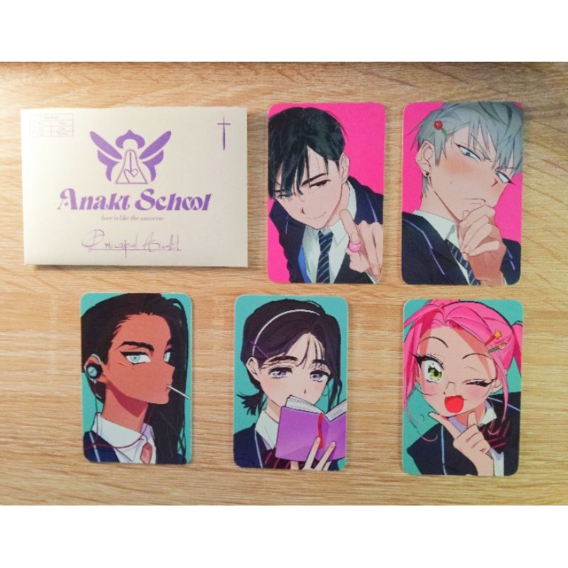 

OFFICIAL ALNST PC Photocard Anakt School - Ivan Till Mizy Sua Hyunna