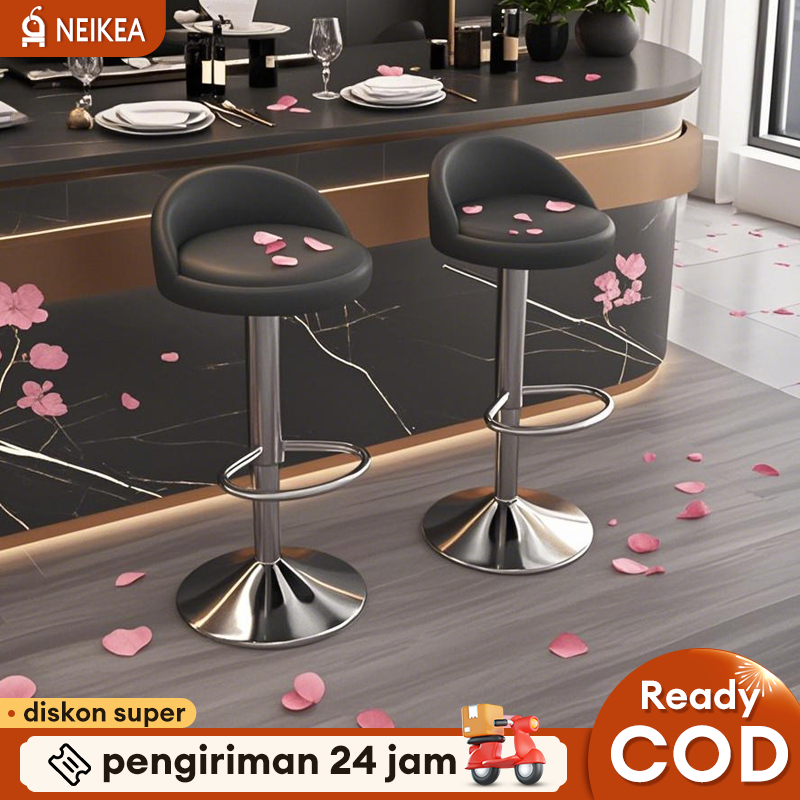 Kursi Bar Kursi Putar Kursi Salon Kursi Hidrolik Kursi Mini Bar Dapur Minimalis Kursi Barbershop