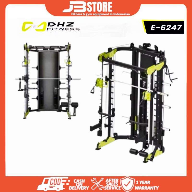 Smitemachine Dhz(Original) smite dhz e6247 smite multi gym Alat Fitnes Gym