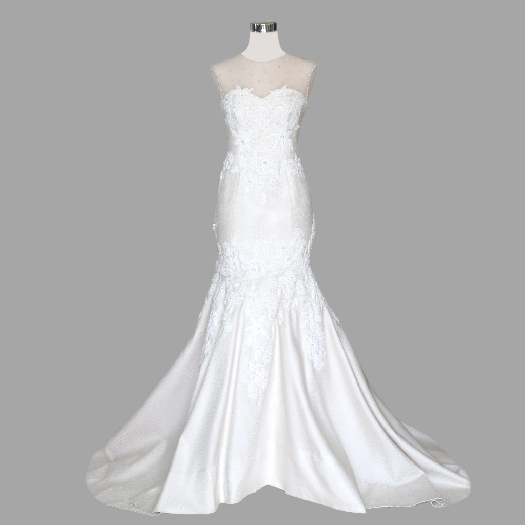 BIG SALE WEDDING COLLECTIONS - MERMAID GOWN PRELOVED WEDDING DRESS