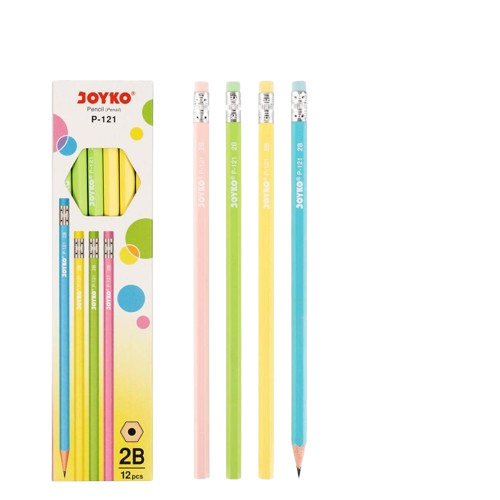 

Pencil Pensil Joyko P-121 2B 1 Box 12 Pcs