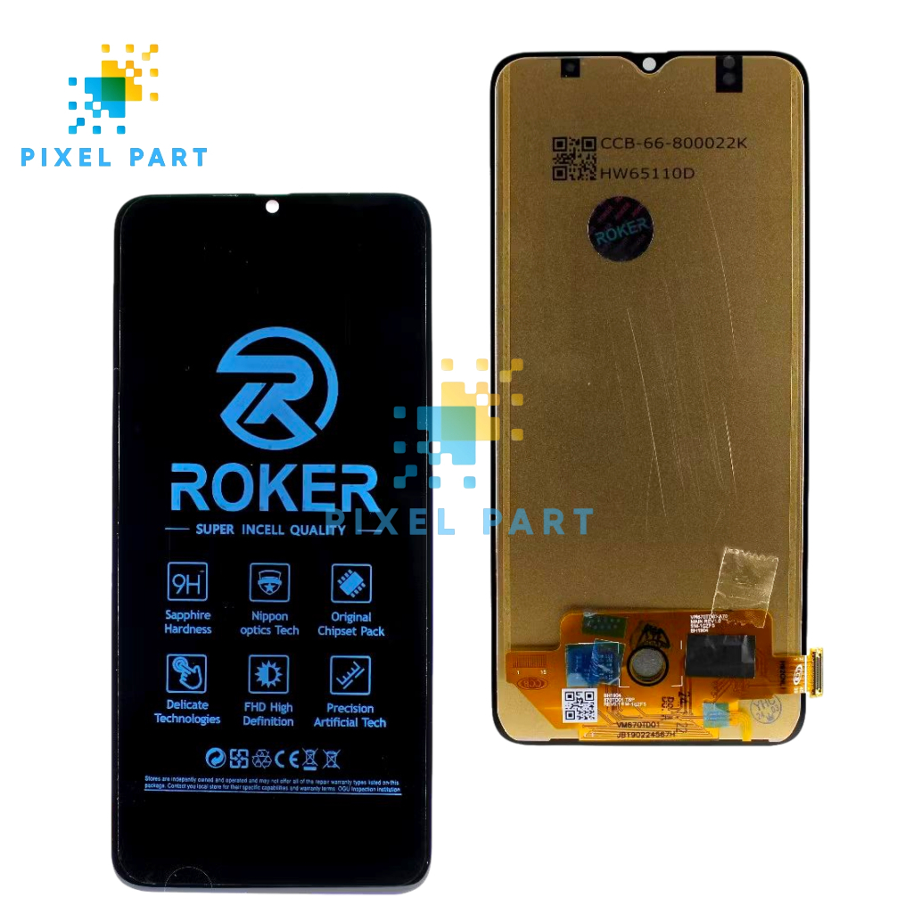 ROKER - Lcd Unruk Samsung A70 A705 Oem 100% Original Fullset Cash On Delivery Cod