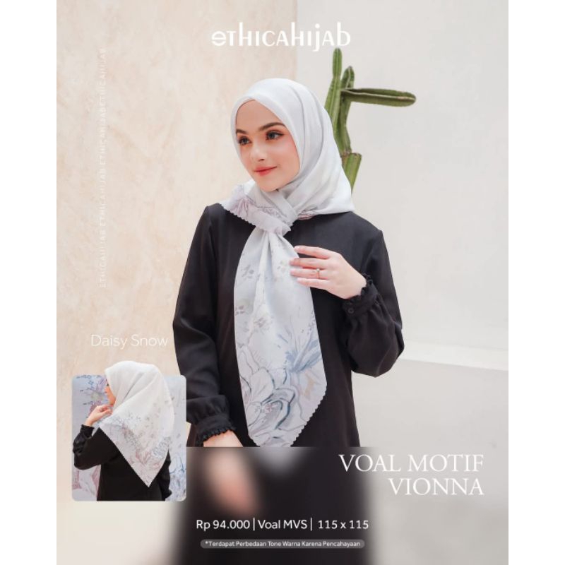 Ethica Hijab Voal Motif Vionna