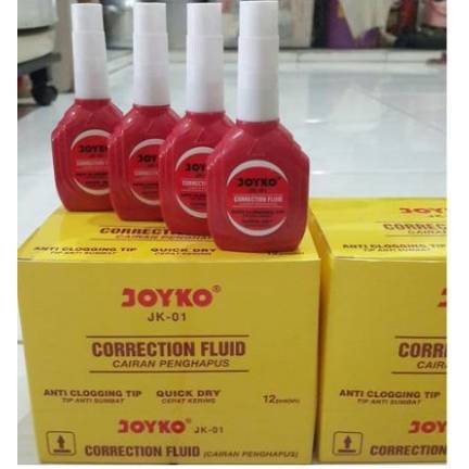 ACCS Tipex Cair Joyko JK-01 Mini / Tip Ex Joyko JK-01 Mini / Tipe Ex Joyko Murah TIP EX KOTAK