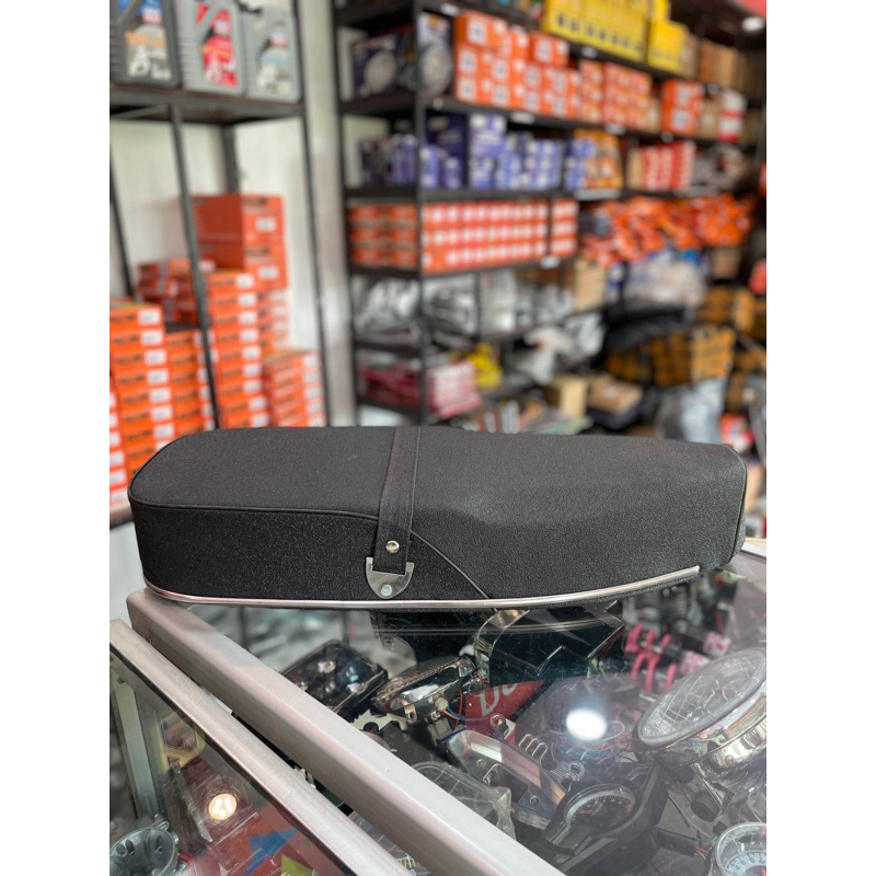 JOK HONDA C70 JOK C 70 MODEL AMPLAS ANTI GEMBOS SPON BIRU