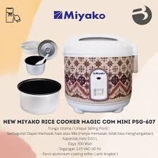 Rice Cooker PSG-607 MIYAKO Magic Com PSG-607 Multi Cooker / Rice Cooker Miyako