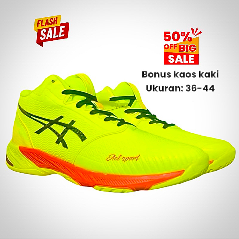 Sepatu Volly Wanita Model Baru Sepatu Voli Cewek Ringan Sepatu Olahraga Wanita Nyaman Dipakai