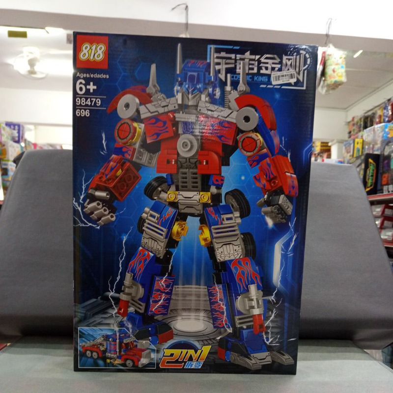 Mainan Anak Lego Transformers 2in1 98479 / Mainan Anak Lego Robot jadi Mobil