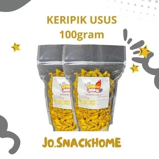 

Keripik usus ayam kemasan 100 gram