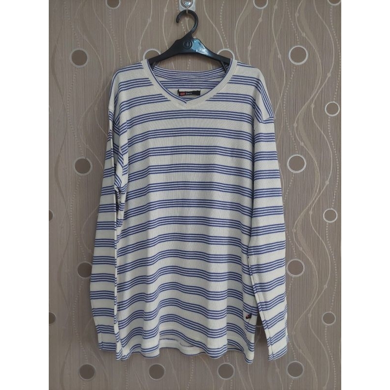 New Dewasa - Kaos Pria Lengan Panjang Rajut