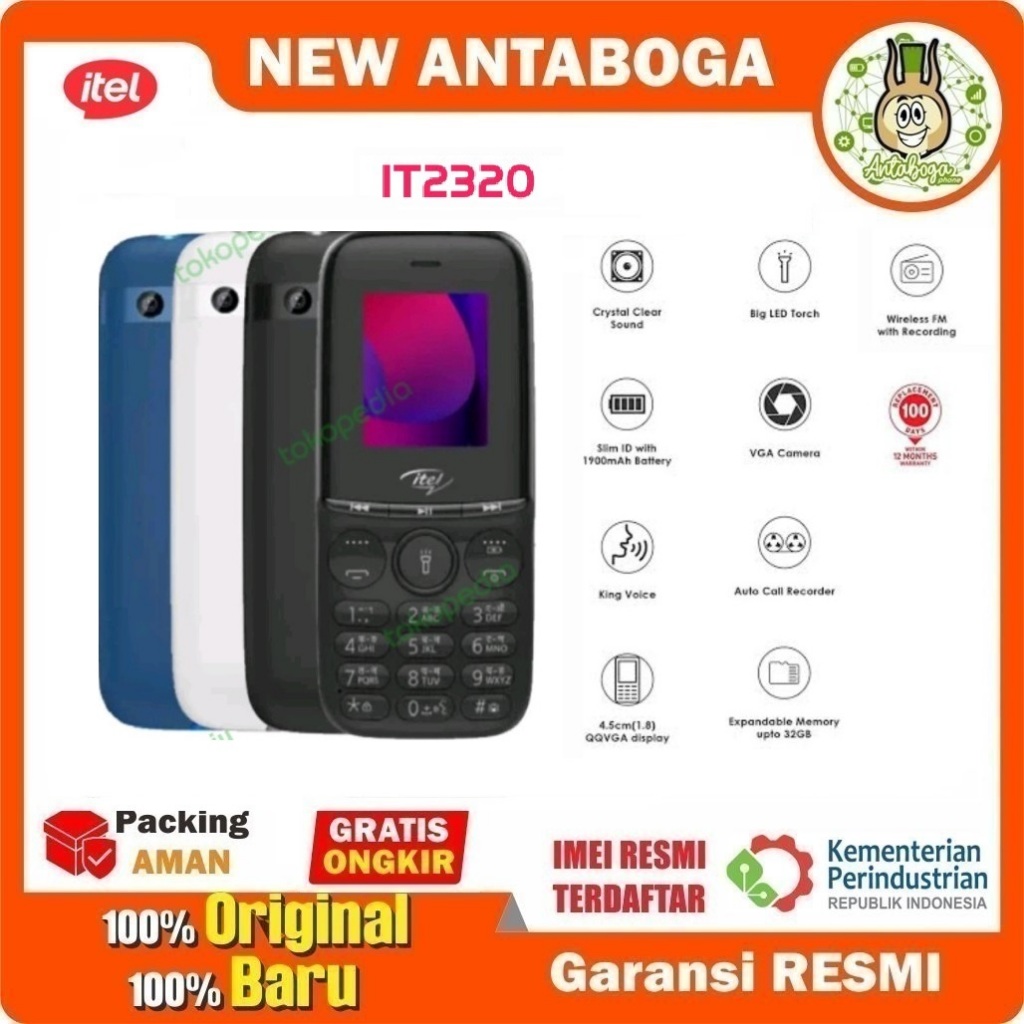 Itel 2320 IT2320 Garansi Resmi