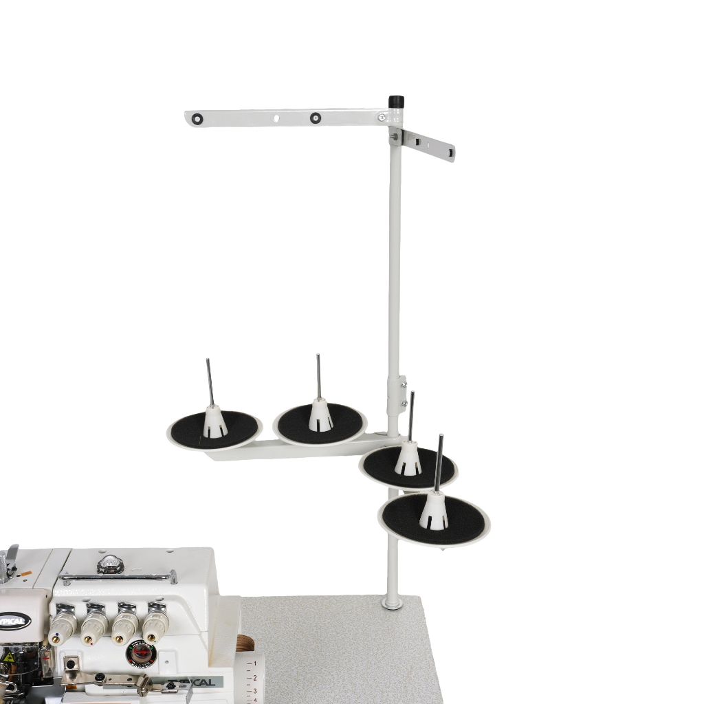 Tiang Benang 4 Cones Mesin Obras Industrial High Speed