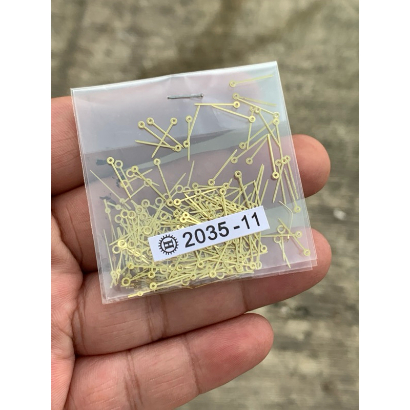 Jarum jam tangan mesin miyota Gold size 11