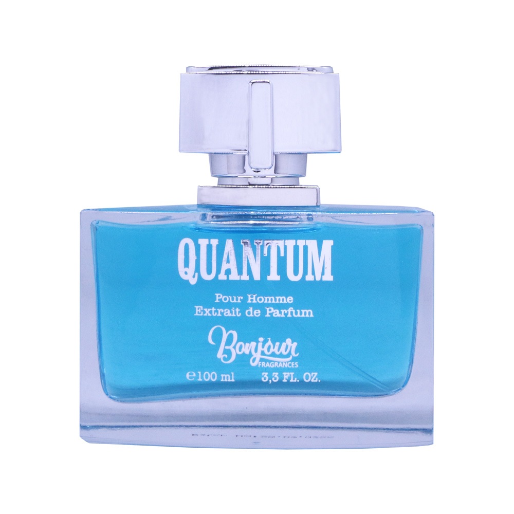 Bonjour Quantum Extrait de Parfum Man 100 ML | Parfum Pria Wangi Tahan Lama Extrait de Parfum
