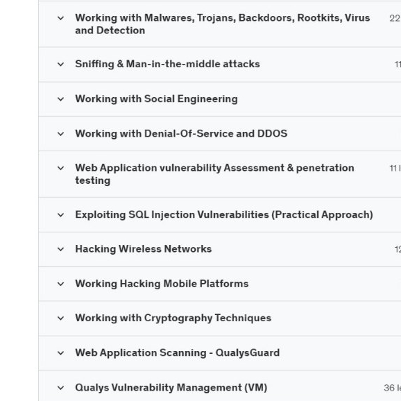 Tutorial Udemy Learn Complete Ethical Hacking from Scratch – Bootcamp